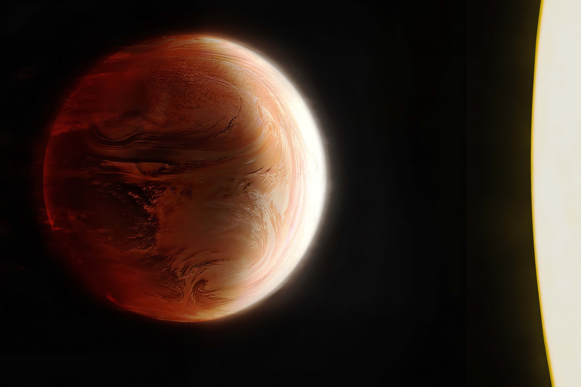 Các nhà khoa học lần đầu tiên nghiên cứu chi tiết mặt tối của hành tinh ngoài 'sao Mộc nóng'