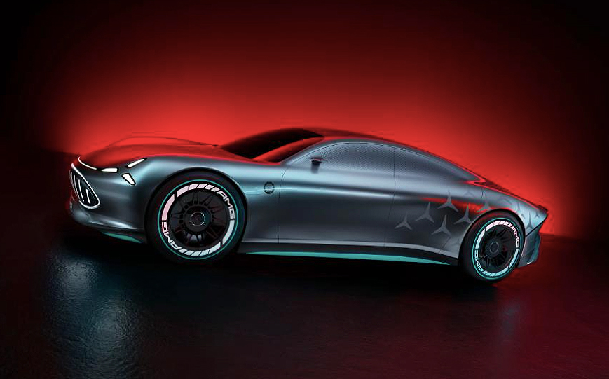 Mercedes-AMG tiết lộ ý tưởng cho chiếc EV thể thao đầu tiên của mình