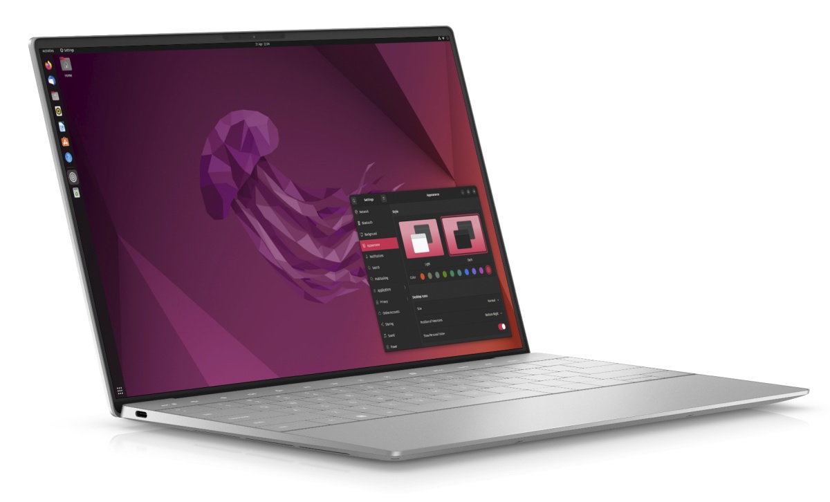 Dell's XPS 13 Plus Developer Edition là máy tính xách tay đầu tiên được chứng nhận cho Ubuntu 22.04 LTS