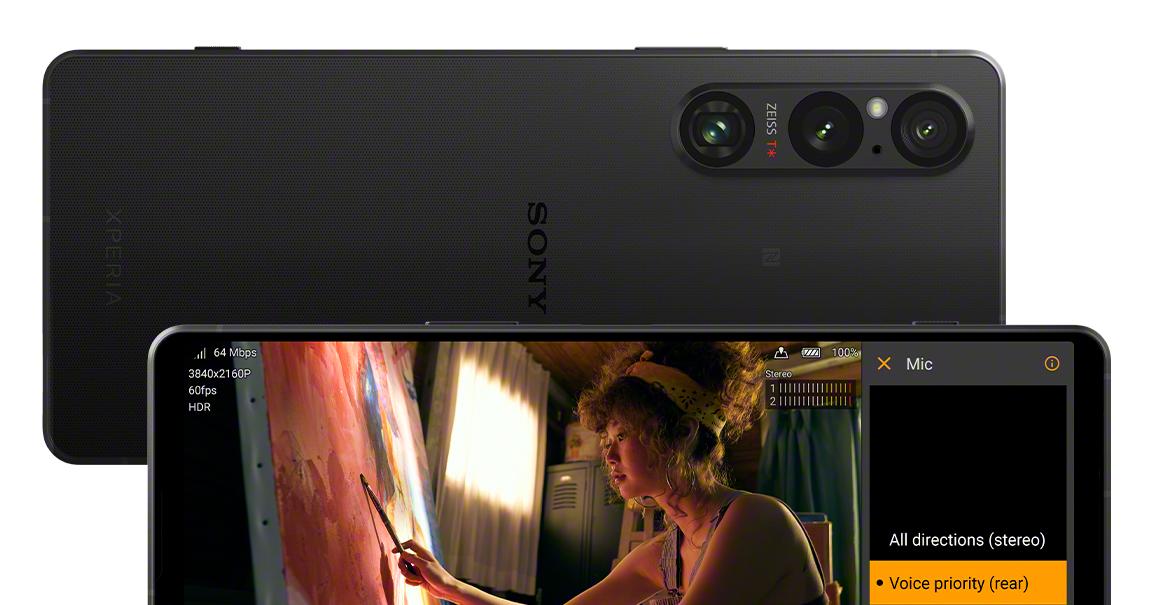 Điện thoại Xperia IV của Sony là một cường quốc về ảnh và video